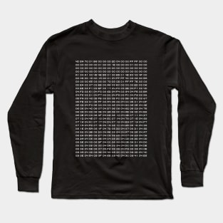 COMMAND COM hex Long Sleeve T-Shirt